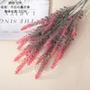 Estilo Ins Transfronterizo Lavanda Amazon Ebay Flores Artificiales Fabricante Decoración del Hogar Boda Planta Pared Flores Falsas