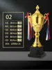Troféu de Metal Atacado Personalizado Jogos de Funcionários Basquete Futebol Taekwondo Competição Troféu com Folha de Ouro