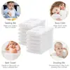Toalla para bebé Toalla facial de alta calidad Toalla de muselina suave y muy absorbente Toalla de baño para bebé Toalla de lavado para bebé de algodón