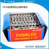 Tubo de fusível de vidro de ação lenta 5*20 250V 3A 5A 6A 4A 15A 20A Fusível de tubo de vidro 5X20