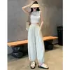 Pantalones Cortos de Seda de Hielo para Mujer, Nuevos Pantalones Deportivos Harem Linterna de Forma Zanahoria de Cintura Alta para Figuras Pequeñas, Verano 2026