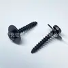 Tornillo autorroscante para guardabarros de motor, tornillo de placa protectora, tornillo de parachoques, ranura transversal hexagonal con junta 6 * 38 mm