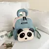 Mochila Pequeña Infantil para Niños y Niñas, Bolso Escolar de Jardín de Infancia, Lindo Panda de Dibujos Animados, Moderna para Salir y Ocio