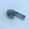 Cilindro de fechadura S com trava redonda MS705-1, posicionamento externo, cromo brilhante, fechadura cilíndrica, fechadura cilíndrica para gabinete de chassi