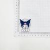 Accesorios DIY de Sanrio Kuromi Kt Cat Japonés Collar Brillante Llavero Colgante para Mochila de Coche Accesorios