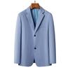 Paletó Masculino Verão Fino Masculino Negócios Casual Slim-fit Não Passar Roupa Single-western Novo Estilo Top para o Pai