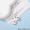 Llavero de cordero de resina lindo de dibujos animados, colgante de cuentas DIY, colgante de muñeca de cordero de peluche lindo estilo libro rojo pequeño