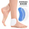 Protector de Esquí Adhesivo en Forma de Media Luna Gel Autoadhesivo Accesorios para Botas de Esquí Almohadillas Suaves Anti-Desgaste Almohadillas para Talón Absorbentes de Impacto
