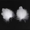Nuevo Super Fairy - Tocado de plumas blancas, horquilla para el pelo de celebridades de Internet, vestido de novia, fotografía diaria, viaje, accesorios distintivos para el cabello con plumas dulces