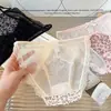 Cálido y salvaje~Bragas de encaje con estampado de leopardo estilo japonés para mujer, finas, entrepierna de algodón puro, tangas sexys de tiro bajo para mujer