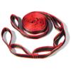 Correas Multianillo Exteriores de Alta Carga para Montaje Rápido, Correas de Poliéster de Alta Resistencia Reforzadas para Árboles, Accesorios Portátiles para Hamaca de Camping