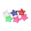 Estilo Europeo y Americano Colgante de Estrella de Cinco Puntas con Goteo de Aceite Acero Inoxidable Encanto de Estrella Ins Versátil Collar Pendiente Accesorios de Joyería Venta al por Mayor