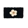 Diadema de Nailon para Niños Europeos y Americanos Flor Hecha a Mano Diadema de Nailon Jacquard de Ala Ancha Ropa para la Cabeza de Tela Suave de Alta Elasticidad para Bebé