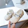 Zapatos Individuales de Moda de Verano 2026 de Amazon con Suela Suave para Bebés Niñas, Elegantes Zapatos Casuales de Princesa, Zapatos Pequeños de Cuero para Niñas