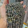 Azul Tiffany Pérolas Shijia Contas Soltas Contas Redondas Furo Reto Pérolas de Concha Acessórios para Joias DIY Venda Direta da Fábrica da Fonte