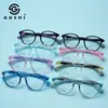 Nuevos Armazones de Gafas Clásicos Ultraligeros Redondos de Colores para Adolescentes con Miopía, Patillas Desmontables, Se Pueden Personalizar con Lentes Graduados