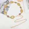 Cadena de Cintura Estilo Bohemio de Metal para Vestidos de Mezclilla y Accesorios para Jeans de Mujer, Adecuada para Vestidos, Al por Mayor en Stock