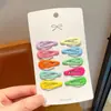 Pinza para el pelo de estrella para niños, Pinza lateral de estrella roja de cinco puntas, Pasador para niñas, Accesorio para el pelo Dopamina para la frente de bebé