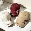 Gorras Unisex, Gorras de Béisbol Bordadas Retro, Casuales y Versátiles, Gorras para Adelgazar el Rostro, Gorras para Proteger del Sol al Aire Libre