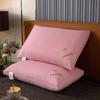 Núcleo de almohada de artemisa al por mayor de fábrica acolchado bordado individual hotel almohada suave dormir almohada para el hogar núcleo de almohada