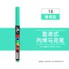 Envío Gratis En Stock Directo Marcador Líquido de Punta Suave Bolígrafo Acrílico Niños DIY Graffiti Pintura Corporal Arte Bolígrafo de Pintura