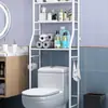 Estante de Almacenamiento para Lavadora, Estante de Almacenamiento Multicapa para Balcón y Baño, Estante de Almacenamiento Especial Encima de Lavadora de Carga Frontal
