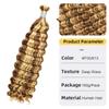 Rastas Trenzas de Cabello Real Ola Profunda Cabello Humano Real Pelucas Vietnamitas Cabello Humano Pelucas de Comercio Exterior