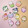 Pegatinas de Nevera para Pastelitos Lindos de Dibujos Animados Pegatinas de PVC Suave Creativas Pegatinas de Educación Temprana Pegatinas Magnéticas Pegatinas para Niños al por Mayor