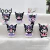 Nuevo Llavero Muñeco Kuromi Colgante Temporada de Flores Sanrio Llavero Muñeco Kuromi Colgante Pequeño Accesorios