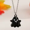 Transfronterizo Tem Halloween Bohemio Dama Más Vendido Muñeco Fantasma Combinación de Pendientes y Collar Joyería Festiva para Mujer