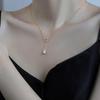 925 Colar Amor Prata Feminino Verão High-end Sense Design Sense Nicho Light Luxury Collar Chain Colar 2022 Novo