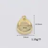 Colgante Conservador de Color Accesorios de Material Base de Soporte Vacía DIY Punto de Nácar Esmeralda Soporte Vacío Colgante Doble Colgante Simple Mariposa Corazón Gota de Agua