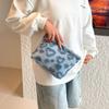 2025 Nueva Moda Jacquard Felpa Gran Capacidad Alto Valor Estético Estilo Ins Linda Bolsa de Mano de Viaje