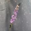 Flor artificial francesa delphinium casa casamento flor de casamento violeta salão de casamento estrada chumbo decoração flor falsa atacado