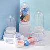 5ml10ml plástico pequeno bulbo garrafa rasgo tampa máscara frasco essência loção cápsula garrafa material de embalagem cosmética