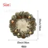 Manteles Individuales Redondos Navideños Más Vendidos de Temu Transfronterizos Muñeco de Nieve Navideño Árbol de Navidad Decoración de Mesa Navideña Manteles Individuales