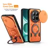 Funda de teléfono con ventana deslizante adecuada para Xiaomi Redmi Note 17 Pro, Cubierta protectora anticaídas con soporte para Redmi K100 Pro