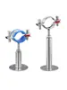 Abrazadera de Tubo de Acero Inoxidable Clip Fijo Abrazadera de Soporte para Tubo Clip para Tubo Soporte Fijo para Tubo de Gas Abrazadera de Soporte para Tubo de Agua Aro