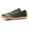 Zapatos de punta ancha para hombre sin cordones transfronterizos, talla grande 48, zapatos de verano transpirables para hombre, talla 47 para pies anchos y pies grandes, zapatillas deportivas casuales para mujer, negro