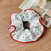Scrunchie Floral Dulce Rosa Suave de Verano Romántico Estilo Mori Belleza de Hada Sentido de Alta Gama Goma para el Cabello Accesorios para el Cabello