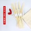 Palillos desechables de fábrica de doble punta puntiaguda para sushi japonés Palillos para cocina japonesa y coreana 24/26cm palillos blancos carbonizados