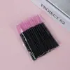Cepillo Desechable para Pestañas, Cepillo Espiral para Extensiones de Pestañas, Cepillo para Cejas, Herramienta de Belleza Portátil, Peine para Pestañas, Cepillo Pequeño de Colores