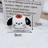Lindo Peluche de Dibujos Animados Perro Parchai Perro Tomate Muñeco Broche Colgante para Bolsa Ropa Bufanda Decorativo DIY