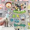 Nuevas Pegatinas Creativas de Nicho Rick y Morty Personalidad DIY Funda de Teléfono Tablet Laptop Pegatinas Decorativas