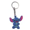 Lindo Llavero Creativo de Dibujos Animados Stitch Material de PVC Manualidades Accesorios Colgante Fábrica Venta al por Mayor Amazon