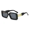 Gafas de Sol 2026 Modelo Nuevo con Varillas de Cadena Estilo Europeo y Americano para Mujer, Montura Cuadrada Pequeña, Versátiles, Modernas, Gafas de Sol de Moda de Alta Gama
