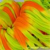 Direto da fábrica de seda malha flor material cor DIY meias de três cores 3 metros alongado malha de seda engrossado material de meias artesanais