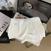 5010 Simples Estilo Coreano Anti-Exposição Cueca Boxer Feminina 10A Antibacteriana Respirável Algodão Puro Cobertura do Gancho Dois-em-Um Segurança