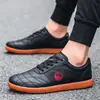 Sapatos de Couro para Tai Chi para Homens e Mulheres, Respiráveis, Antiderrapantes, Sola de Tendão de Boi, Sapatos Profissionais de Artes Marciais, Sapatos para Prática de Tai Chi, Sapatos Esportivos de Sola Macia