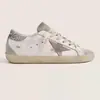 Comercio exterior ganso dorado estilo europeo y americano zapatillas sucias para hombres y mujeres, de caña baja con letras deportivas clásico casual lujo ligero